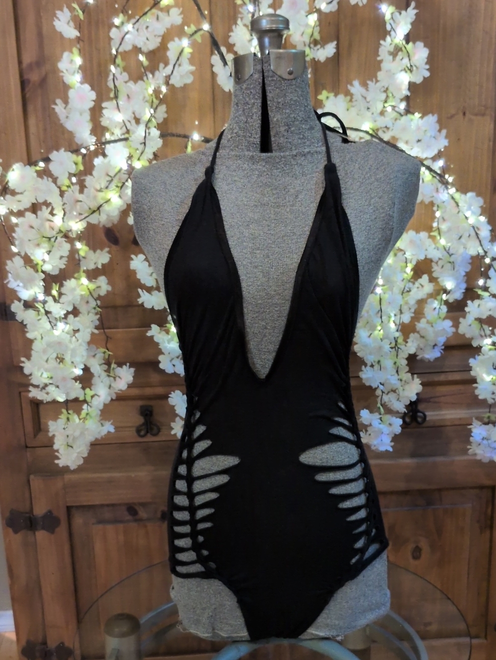 Warrior Within Designs Strip Tease Halter Onesie